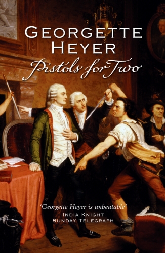 Book cover of Pistols For Two by Georgette Heyer