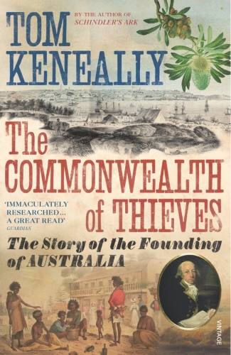 Book cover of The Commonwealth of Thieves by Thomas Keneally