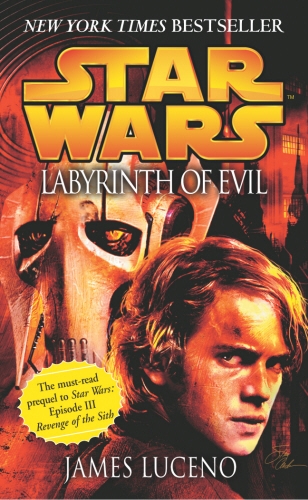 Book cover of Star Wars: Labyrinth of Evil by James Luceno