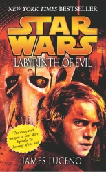 Book cover of Star Wars: Labyrinth of Evil by James Luceno