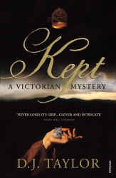 Book cover of Kept by D J Taylor