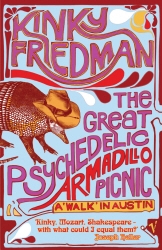 Book cover of The Great Psychedelic Armadillo Picnic by Kinky Friedman