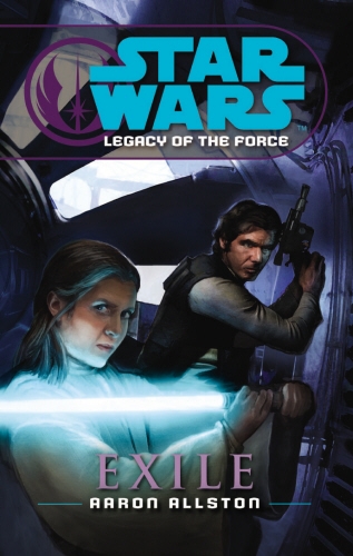 Book cover of Star Wars: Legacy of the Force IV - Exile by Aaron Allston