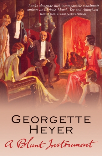 Book cover of A Blunt Instrument by Georgette Heyer