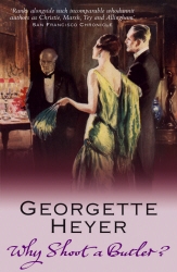 Book cover of Why Shoot a Butler? by Georgette Heyer