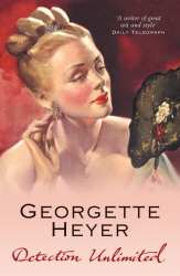 Book cover of Detection Unlimited by Georgette Heyer