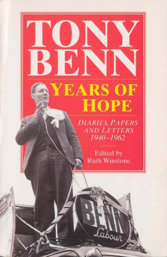 Book cover of Years Of Hope by Tony Benn