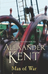 Book cover of Man Of War by Alexander Kent