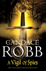 Book cover of A Vigil of Spies by Candace Robb