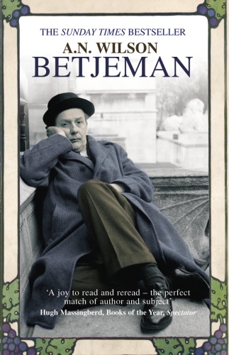 Book cover of Betjeman by A.N. Wilson