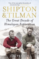 Book cover of Shipton and Tilman by Jim Perrin