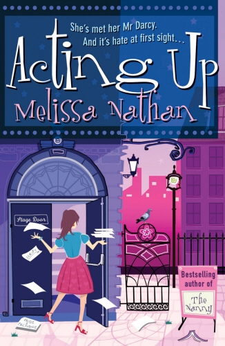 Book cover of Acting Up by Melissa Nathan