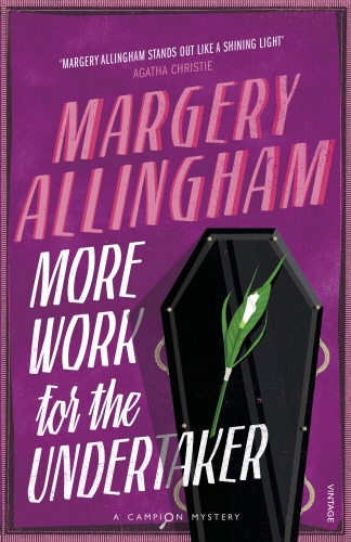 Book cover of More Work for the Undertaker by Margery Allingham
