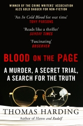 Book cover of Blood on the Page by Thomas Harding