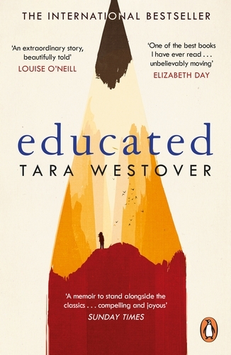 Book cover of Educated by Tara Westover