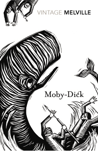 Book cover of Moby-Dick by Herman Melville