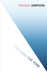 Book cover of Touching The Void by Joe Simpson