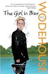 Book cover of The Girl in Blue by P.G. Wodehouse