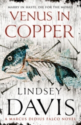 Book cover of Venus In Copper by Lindsey Davis