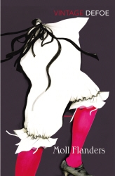 Book cover of Moll Flanders by Daniel Defoe