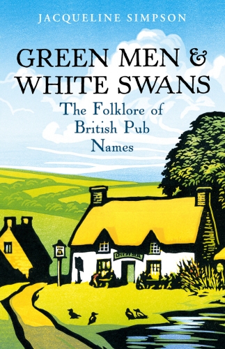Book cover of Green Men & White Swans by Jacqueline Simpson