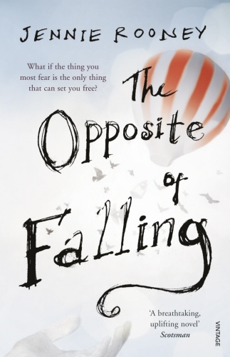 Book cover of The Opposite of Falling by Jennie Rooney