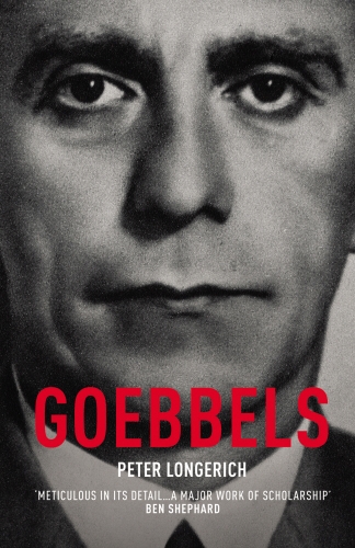 Book cover of Goebbels by Peter Longerich