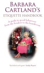 Book cover of Barbara Cartland's Etiquette Handbook by Barbara Cartland