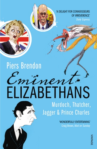 Book cover of Eminent Elizabethans by Piers Brendon