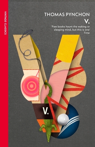Book cover of V. by Thomas Pynchon