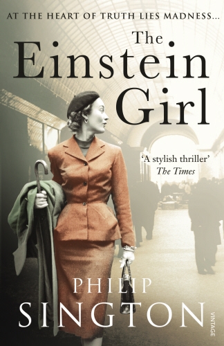 Book cover of The Einstein Girl by Philip Sington