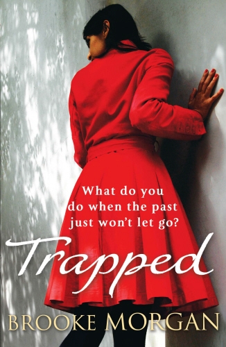 Book cover of Trapped by Brooke Morgan