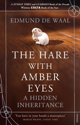 Book cover of The Hare With Amber Eyes by Edmund de Waal