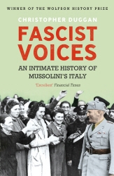 Book cover of Fascist Voices by Christopher Duggan