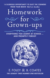 Book cover of Homework for Grown-ups by Elizabeth Foley, Beth Coates