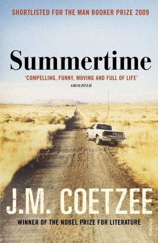 Book cover of Summertime by J M Coetzee