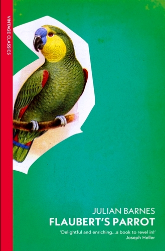 Book cover of Flaubert's Parrot by Julian Barnes