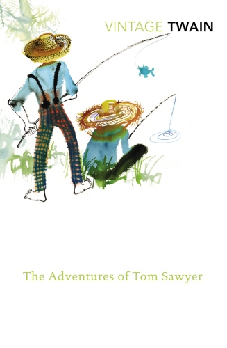 Book cover of The Adventures of Tom Sawyer by Mark Twain