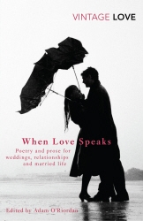Book cover of When Love Speaks by Adam O'Riordan