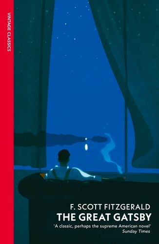 Book cover of The Great Gatsby by F. Scott Fitzgerald