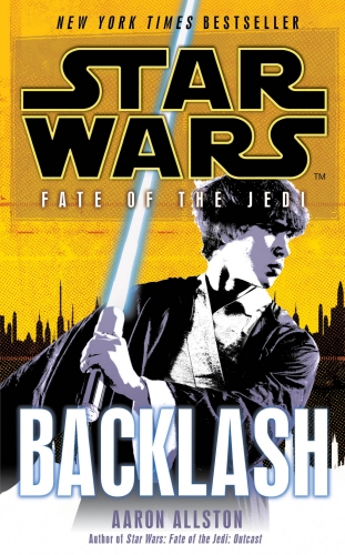 Book cover of Star Wars: Fate of the Jedi: Backlash by Aaron Allston