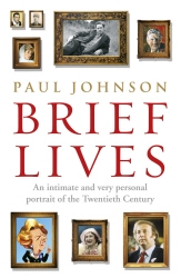 Book cover of Brief Lives by Paul Johnson
