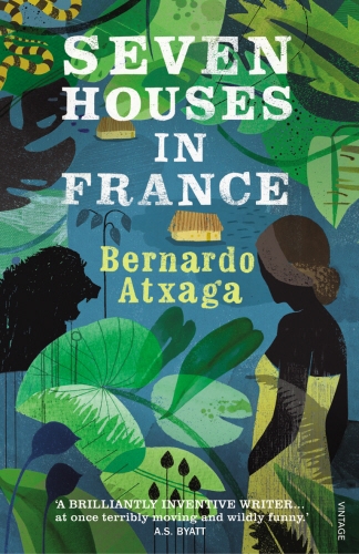 Book cover of Seven Houses in France by Bernardo Atxaga