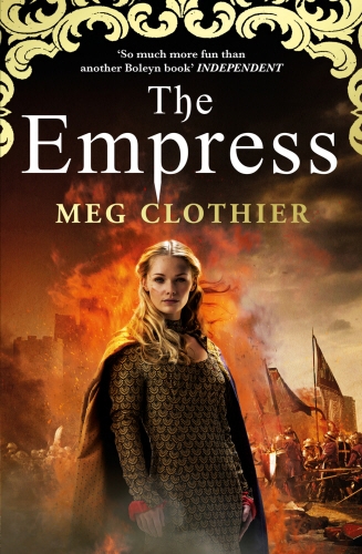 Book cover of The Empress by Meg Clothier