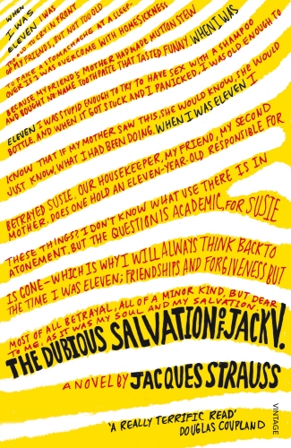 Book cover of The Dubious Salvation Of Jack V. by Jacques Strauss
