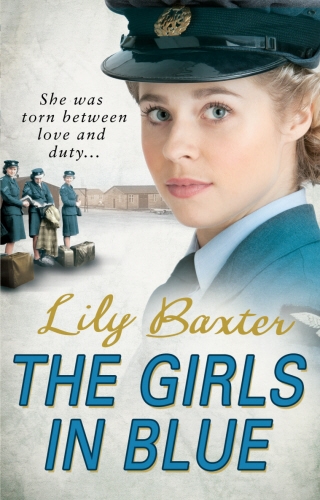 Book cover of The Girls in Blue by Lily Baxter