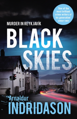 Book cover of #8 - Black Skies by Arnaldur Indridason