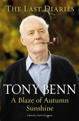 Book cover of A Blaze of Autumn Sunshine by Tony Benn
