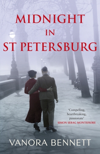 Book cover of Midnight in St Petersburg by Vanora Bennett