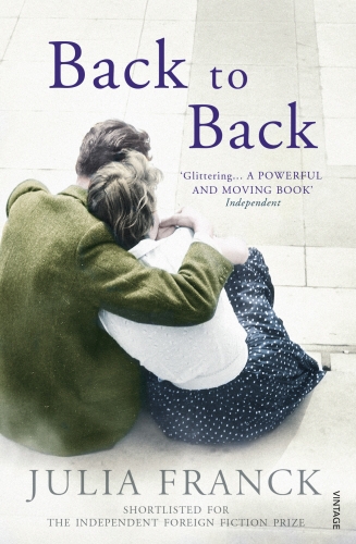 Book cover of Back to Back by Julia Franck